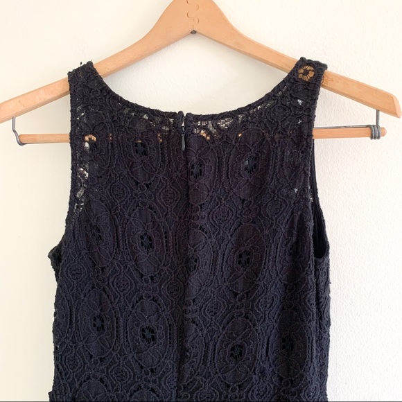 BB Dakota Renley Black Lace Fit & Flare Mini Dress - Picture 7 of 7